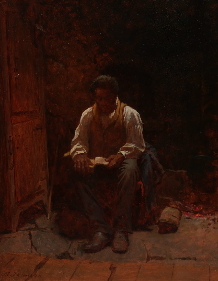 The Lord Is My Shepherd, by Eastman Johnson, 1863.