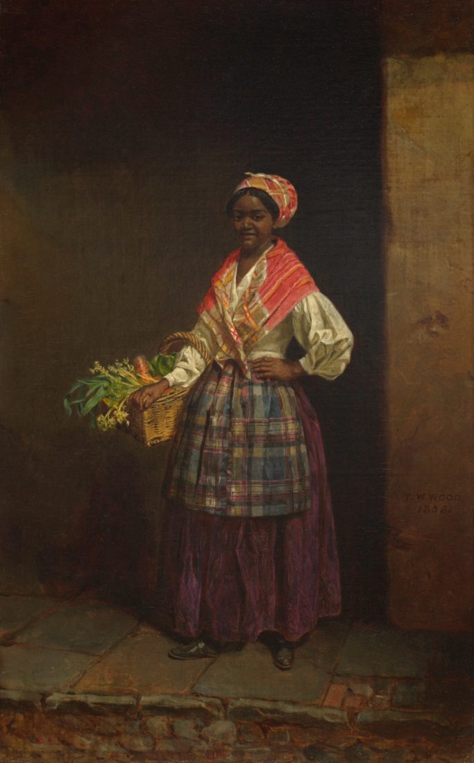 Market Woman, by Thomas Waterman Wood, c. 1858.