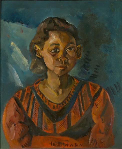 Little Girl, by William H. Johnson, c. 1944.