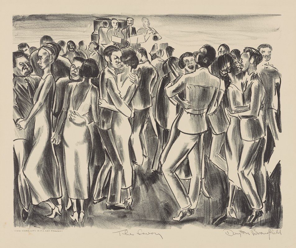 The Savoy, by Dayton Brandfield, c. 1940.