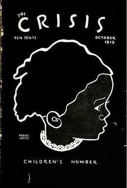 The Crisis cover, by Frank Walts, October 1919.
